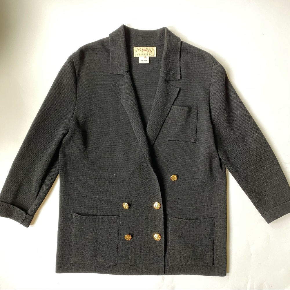 Blarney Tight Knit Double Breasted Cardigan 14